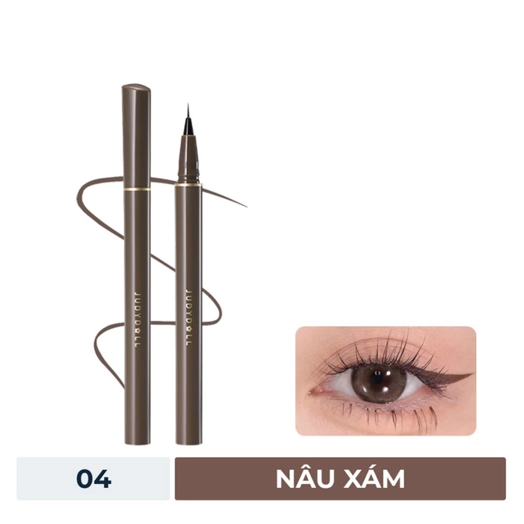 Bút Kẻ Mắt Judydoll Slim Liquid Eyeliner Siêu Mảnh, Kháng Nước, Lâu Trôi (0.4g)